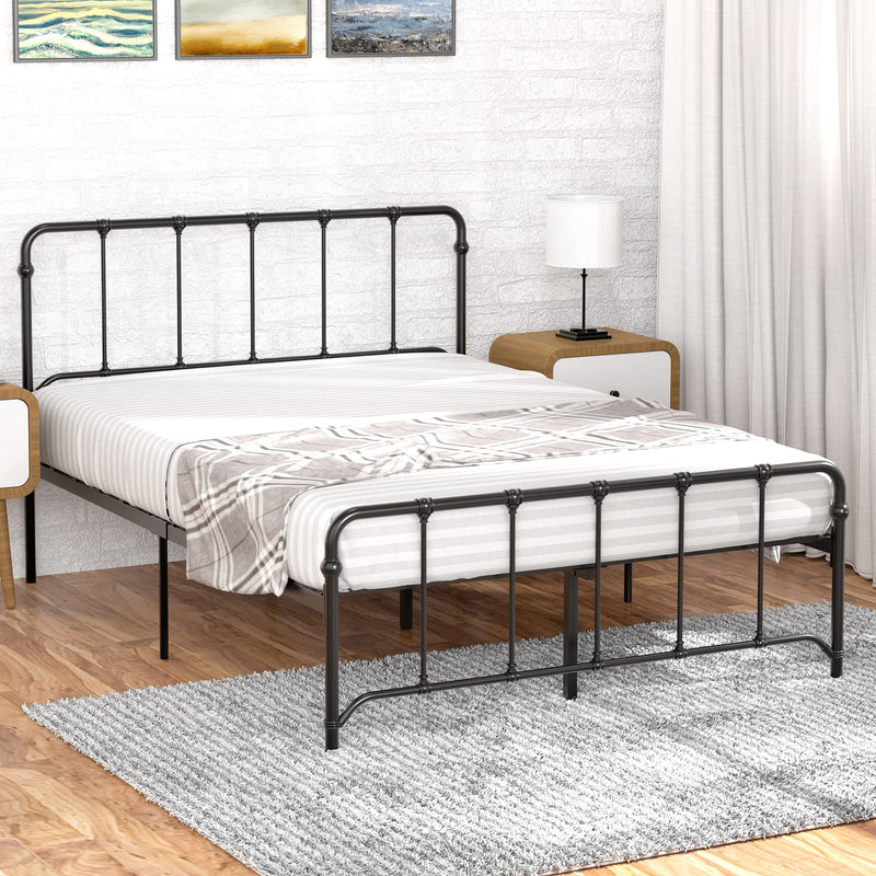 WHIZMAX Full Size Metal Bed Frame Platform Bed