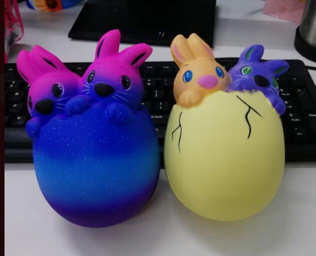 THINKMAX 2pcs Kawaii Soft Scented Squishies Jumbo Stress Relief Squeeze Toy