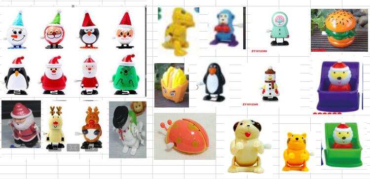YIWA 24pcs Wind-up Toys Set Assorted Toys for Kids