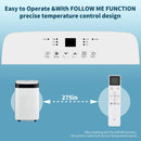 GAOMON 10000 BTU Portable Air Conditioner Cools up to 450 Sq. Ft with Dehumidifier