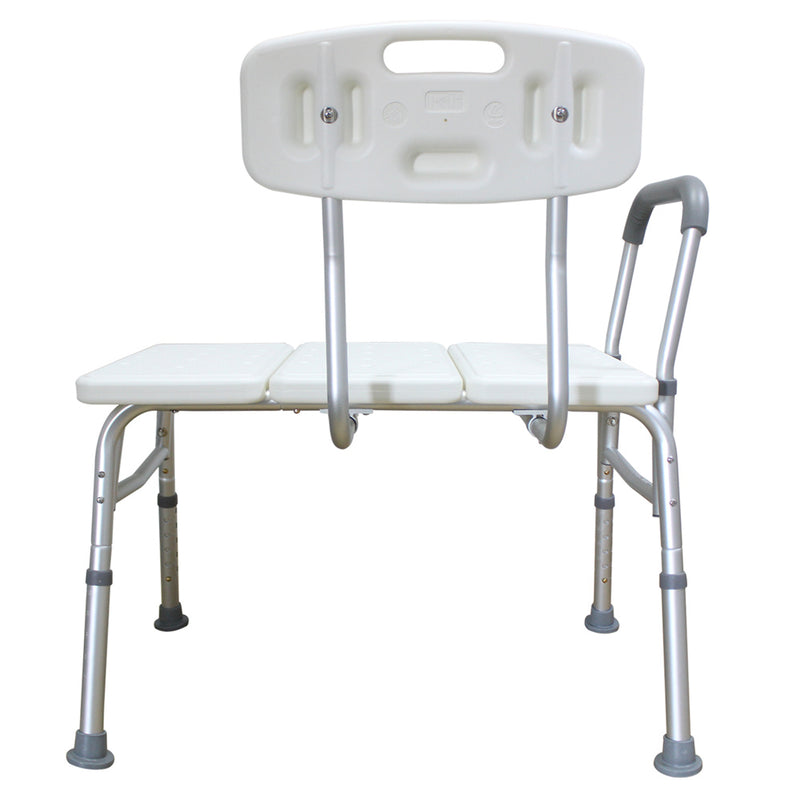 ALICIAN Bathroom Safety Shower Chair with Back Anti-Slip Anti-Rust Bath Chair