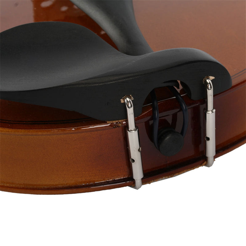 YIWA Basswood 1/2 Acoustic Violin with Case Bow Rosin Inside Soft Box Natural Violin