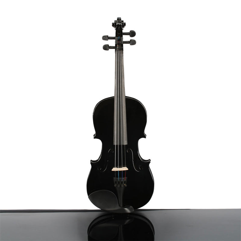 YIWA 3/4 Acoustic Violin with Box Bow Rosin Natural Violin - Natural Color