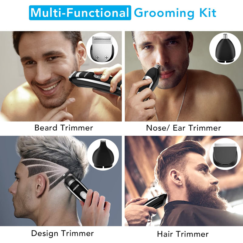 ACEKOOL Hair Trimmer BT1 19-in-1 Cordless Grooming Kit US Plug