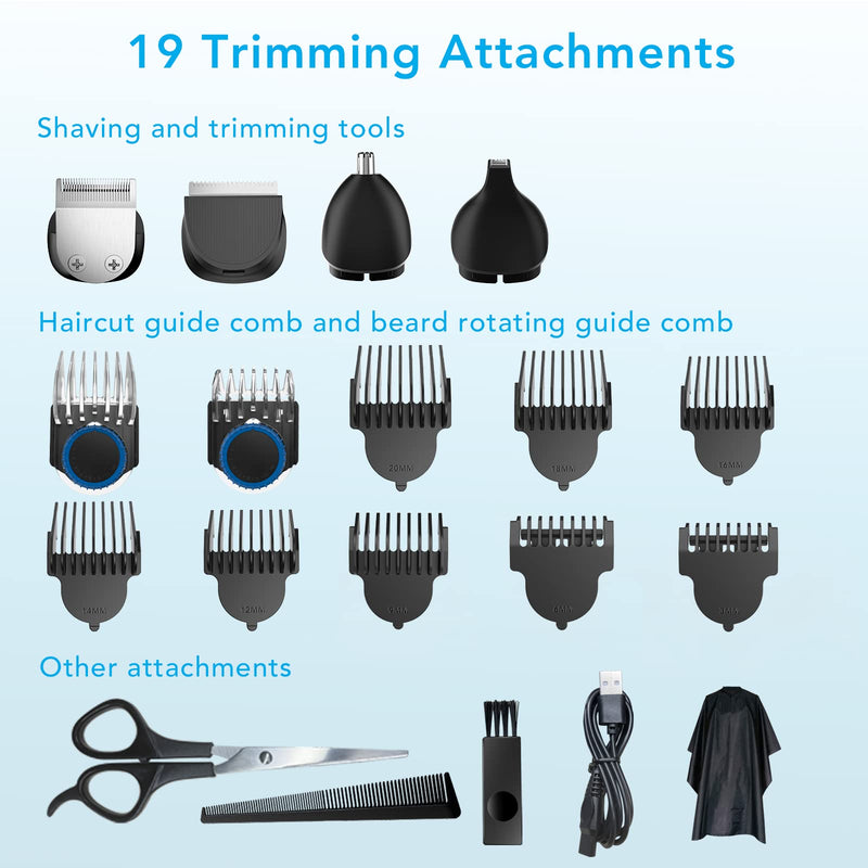 ACEKOOL Hair Trimmer BT1 19-in-1 Cordless Grooming Kit EU Plug
