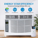 GAOMON Air Conditioner 6000 BTU AC Unit with Remote App Control