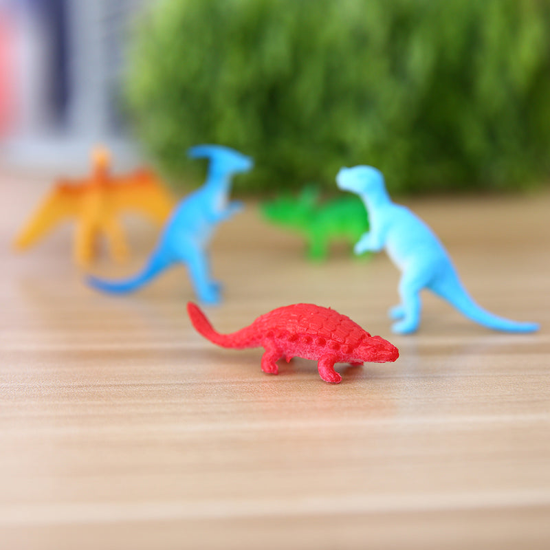 YIWA 72pcs Mini Kids Realistic Looking Dinosaurs PVC Assorted