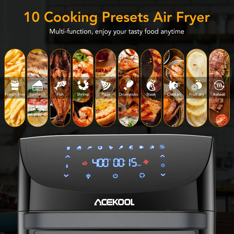 ACEKOOL Air Fryer FT1 10-in-1 19QT Digital Large Airfryer Oven US Plug