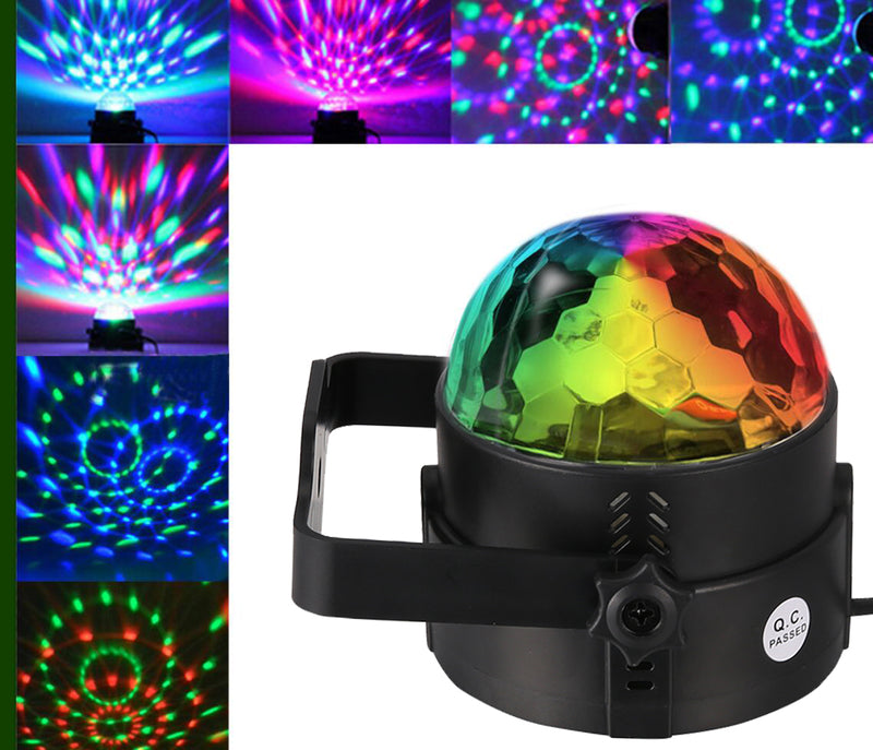 LITAKE 4PCS Portable LED Disco Crystal Ball Party Lights