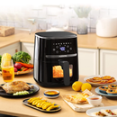 GAOMON Air Fryer Oven 4.5L With Silicone Liner And Rapid Air Circulation