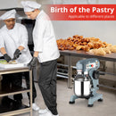 GAOMON Commercial Food Mixer 10Qt 3 Speed With Stainless Steel Bowl Dough Hooks Whisk Beater Stand Mixer