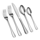 GAOMON 20 Piece S592 Stainless Steel Kitchen Flatware Set - Gold