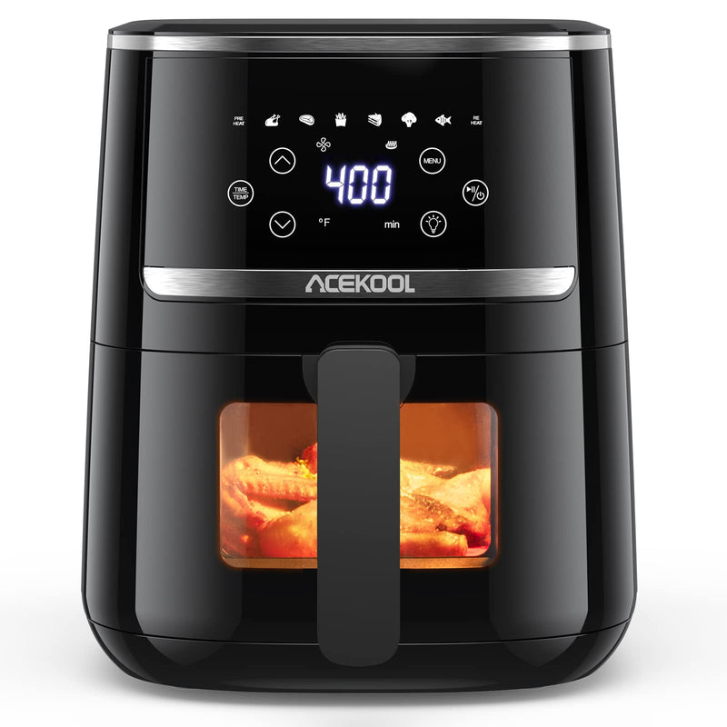 WHIZMAX Air Fryer Oven 4.5L With Silicone Liner And Rapid Air Circulation