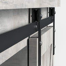 GAOMON Modern Farmhouse Sliding Barn Door TV Stand