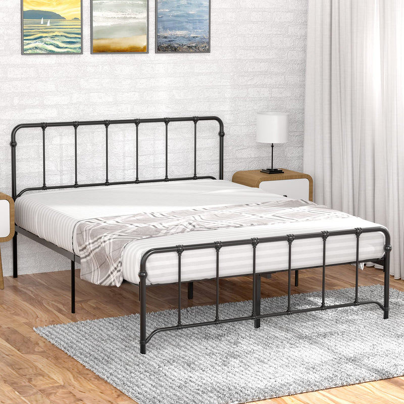 WHIZMAX Queen Size Metal Bed Frame Platform Bed