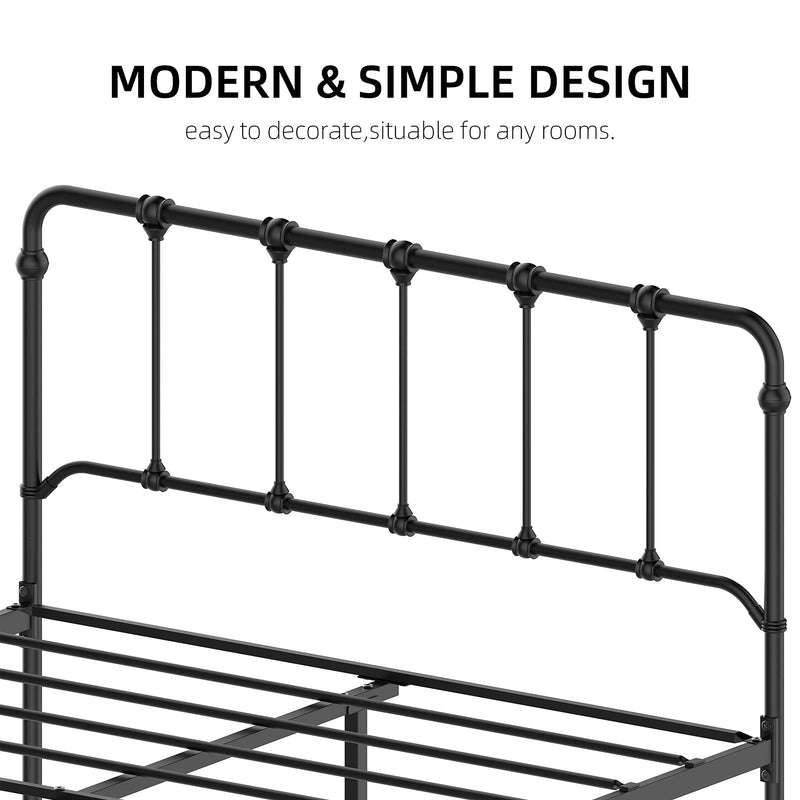 WHIZMAX Queen Size Metal Bed Frame Platform Bed