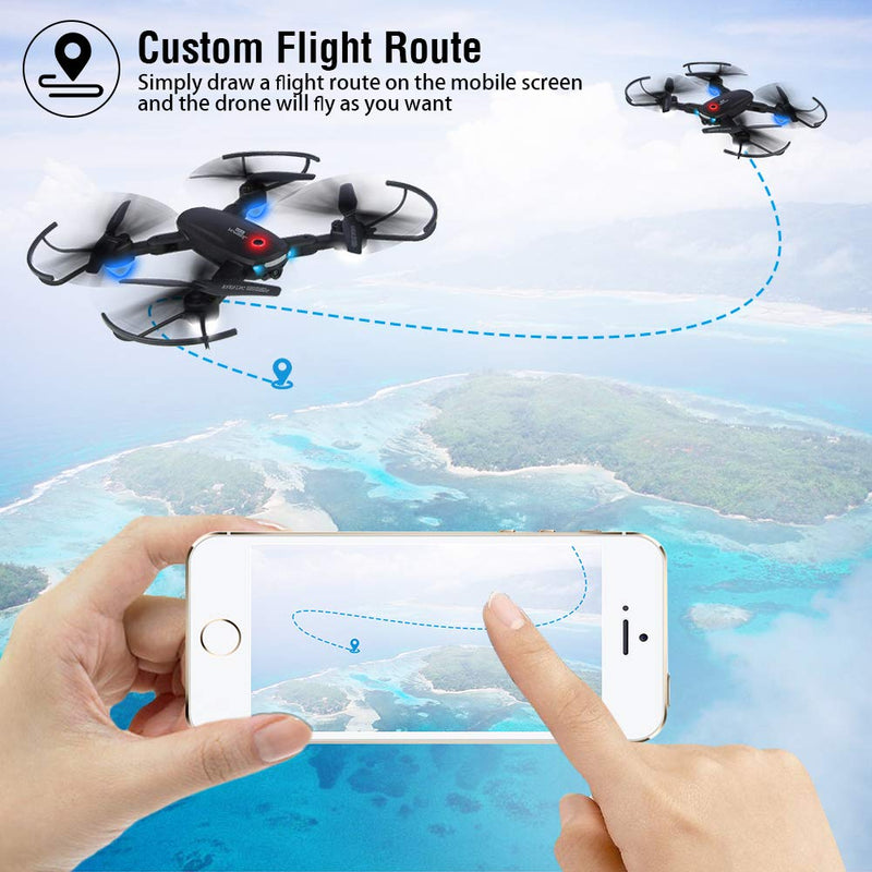 WHIZMAX Mini Drone 720P HD Camera Foldable Drone