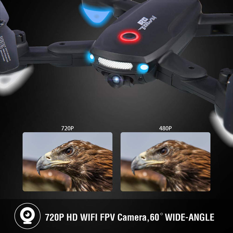 WHIZMAX Mini Drone 720P HD Camera Foldable Drone