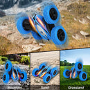 GAOMON 2Pack RC Stunt Car Watch Gesture Sensor Car Blue+Red