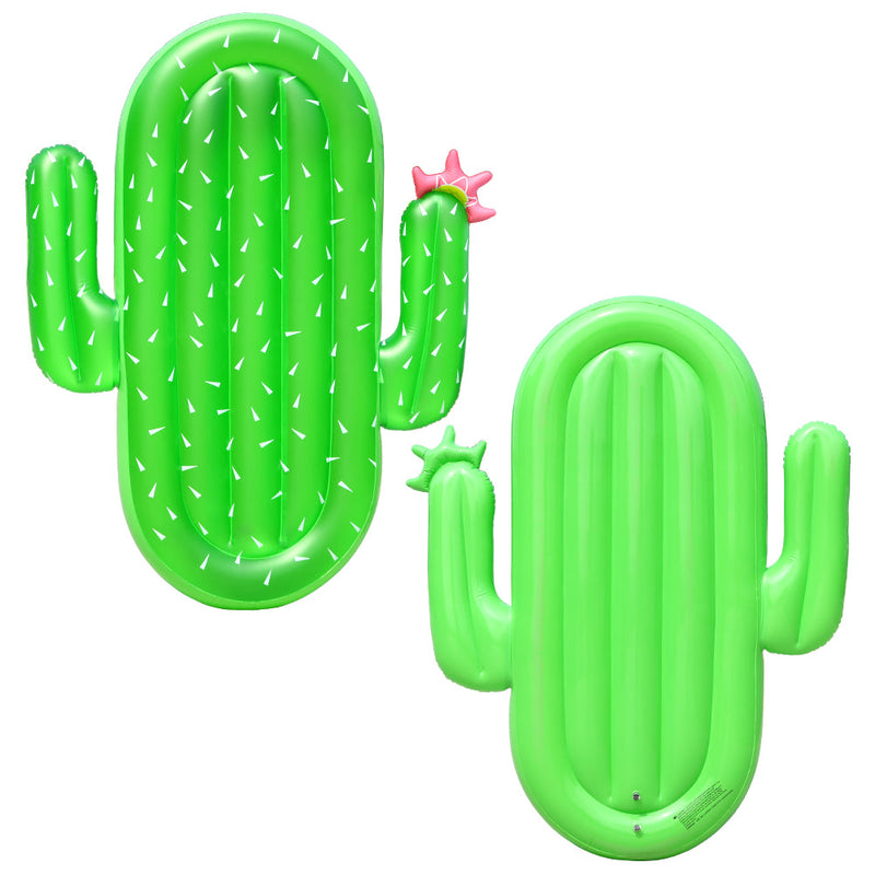 WHIZMAX Inflatable Cactus Pool Float Large Swimming Float