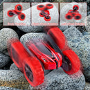 GAOMON Remote Control Car 1165A RC Stunt Car Toy Double Sided 360 Rotating Vehicle Red