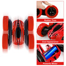GAOMON Remote Control Car 1165A RC Stunt Car Toy Double Sided 360 Rotating Vehicle Red