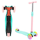 GAOMON Toddlers Scooter Non-foldable 3-speed Adjustment Scooter Blue Pink