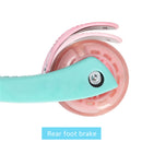 GAOMON Toddlers Scooter Non-foldable 3-speed Adjustment Scooter Blue Pink