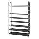 GAOMON 100cm 8 Layers Shoe Rack Ultra Large Capacity Portable Simple Shoe Rack