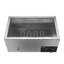 ZOKOP 10.6QT/10L 2 Cells Bain Marie Food Warmer XTC1P-1/2 110V 600W Silver