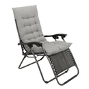 GAOMON Folding Chair Cushion Portable Comfortable 124x48x8cm Grey
