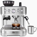 GAOMON Espresso Machine with Milk Frother and Grinder 15 Bar Automatic Espresso Coffee Machine Coffee Maker