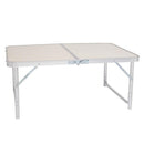 GAOMON Folding Table 90 x 60 x 70cm Foldable Table White