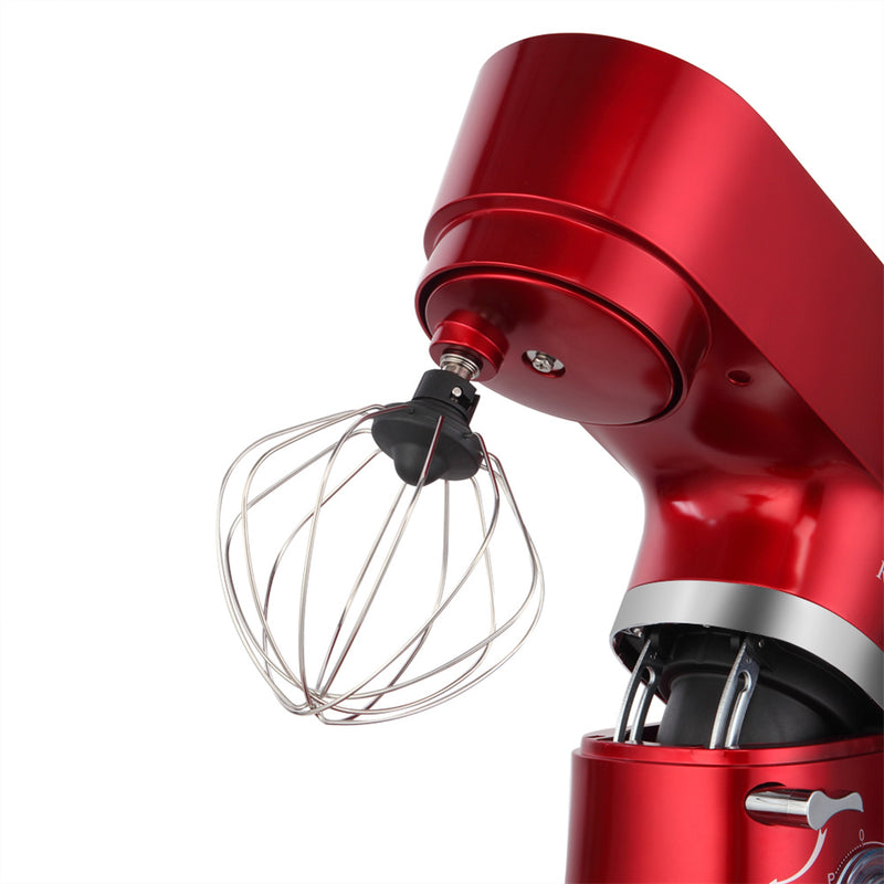 ZOKOP 5.8QT Kitchen Stand Mixer 6 Speeds Low Noise Anti-Skid Red