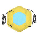 GAOMON Hexagonal Swing Diameter 100cm 2 Hooks Removable Swing Toy