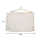 GAOMON Hammock Chair Durable Hanging Chair with Two Pillows Beige