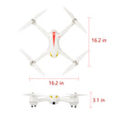 GAOMON B2C 1080P Camera RC Drone Brushless Motor Quadcopter White US Plug