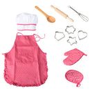 GAOMON Chef Role Play Set with Dress up Costume and Kitchen Accessories