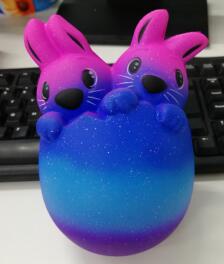 YIWA Sakiyr Kawaii Soft PU Slow Rising Scented Squishies Easter Rabbit Squishy Toys