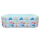 GAOMON 1 Set Inflatable Pool Three-layer Airbag Children Play Pool 150*110*60cm Blue