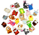 GAOMON Toy 24PCS Mini Animal Plush Toy Keychain Pendant Set