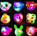 GAOMON 28pcs Easter Egg LED Jelly Light Up Rings