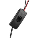 GAOMON LED Cabinet TV White Particle Board TV Stand w/Single Drawer White