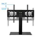 GAOMON TV Stand 32-55 Inches Desktop Single-column 3 Levels Black