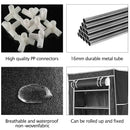 GAOMON Non-woven 9 Tier Shoe Rack Shoe Shelf Storage Closet Organizer Cabinet