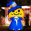 GAOMON 5ft Halloween Decorations Outdoor Inflatable Mr.Pumpkin