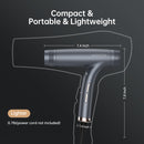 GAOMON Professional Hair Dryer Lightweight Foldable Dual Ionic Blow Dryer High Speed for Fast Drying