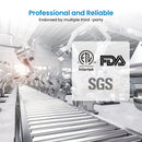 GAOMON 100LBS Commercial Ice Maker Machine Under Counter Stainless Steel Ice Machine