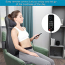 GAOMON Massage Chair Pad PU Leather with Vibration Heating Kneading Function