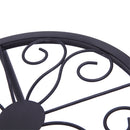 GAOMON 4pcs Plant Stands Indoor Outdoor Strong Plant Shelves Black